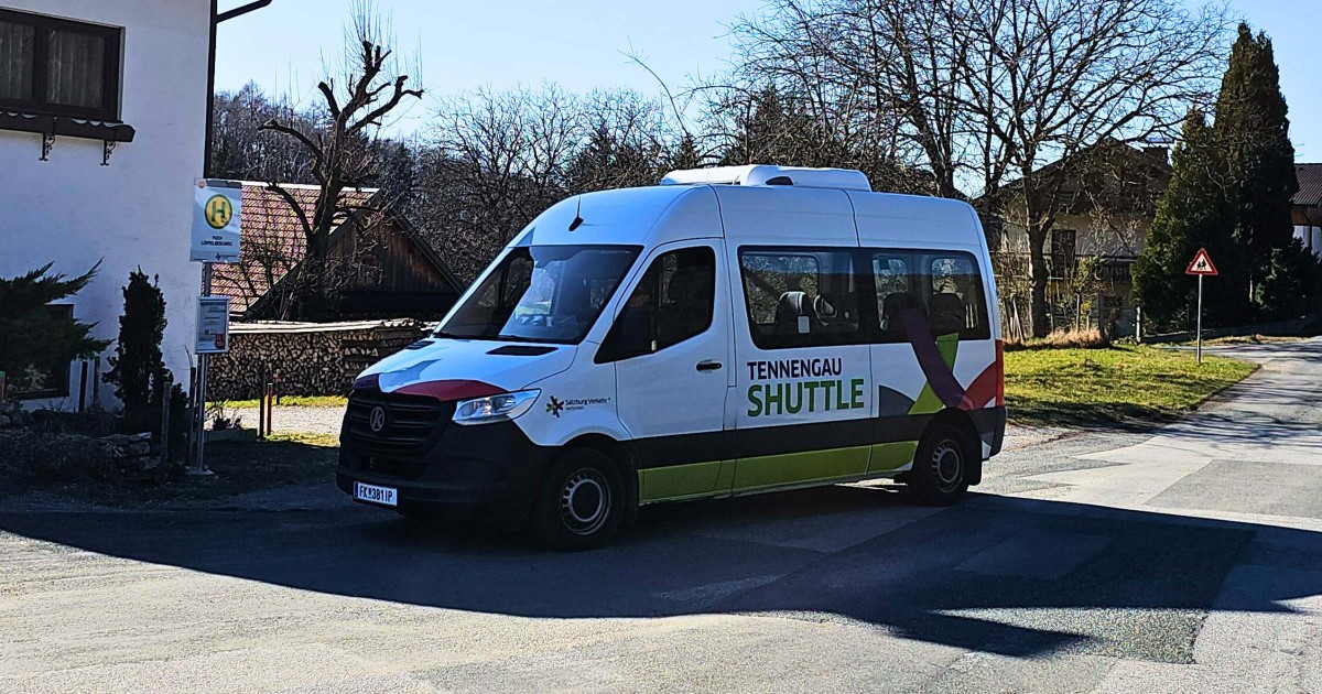 Tennengau Shuttle Löffelbergweg - Foto: TVB Puch